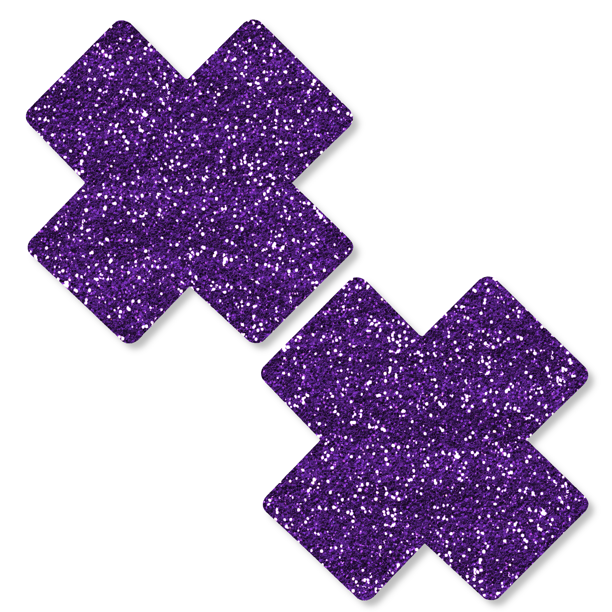Niptees - Vente Cache-téton – femme - Couvre-tétons Sparkly X Cross Pasties11