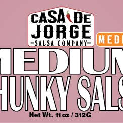 Casa De Jorge Salsa - Wholesale Salsa - Medium Chunky Salsa1