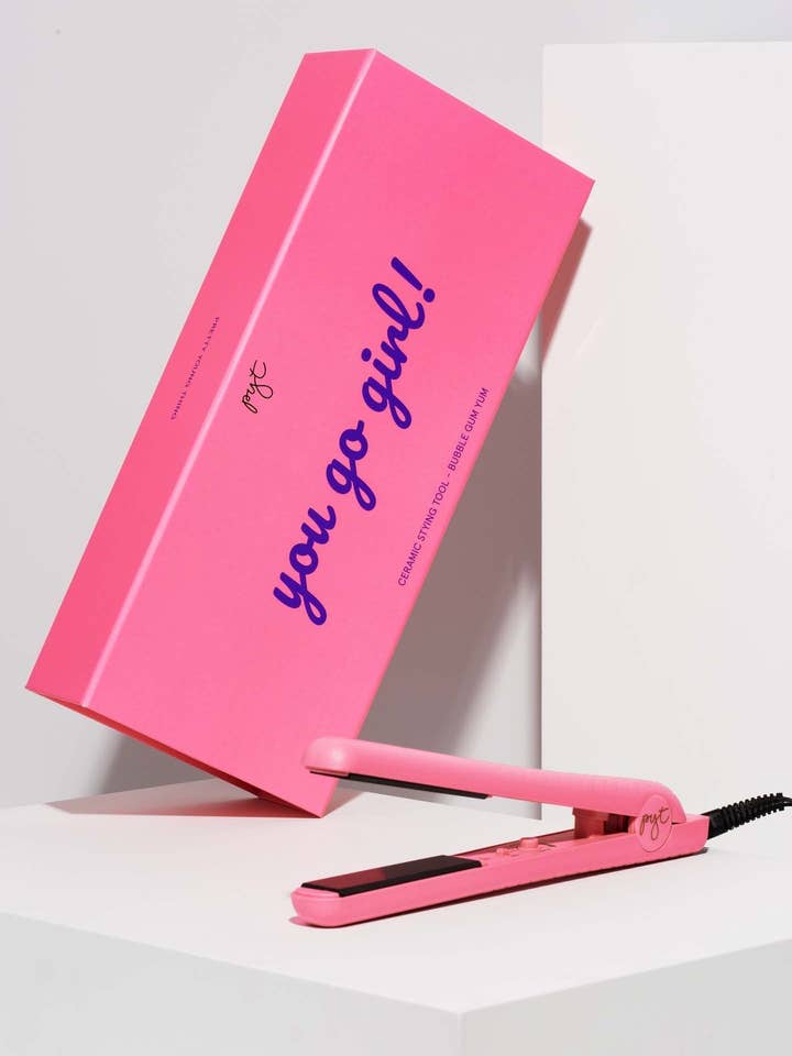 Piastra in ceramica bubble gum per la vendita all'ingrosso da parte di Pyt Haircare