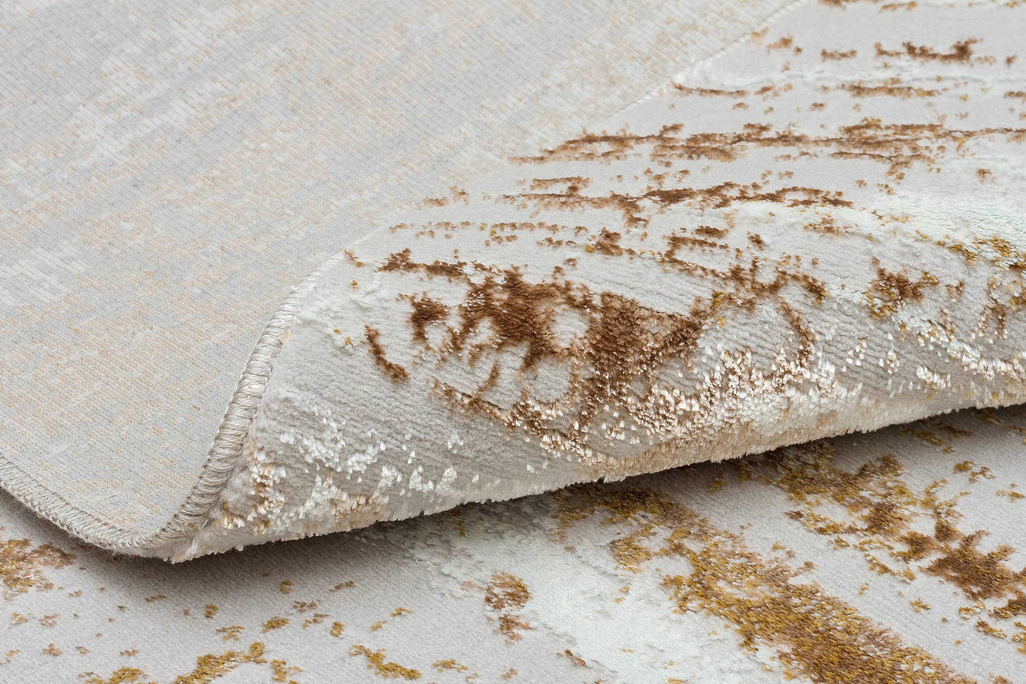 Amazing Rugs - Vente Tapis - Tapis lavable tissé à la peau chatoyante « MILANO HOME »13