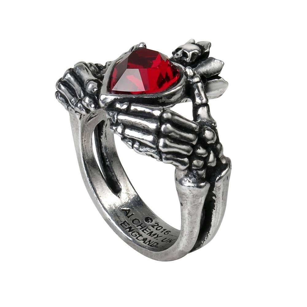Alchemy Of England (Alchemy USA Distributor) - Wholesale Cocktail/Statement Ring - Claddagh By Night (Ring)2