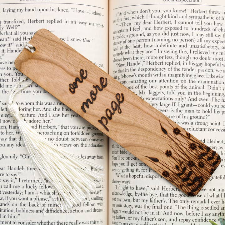 One More Page Bookmark for wholesale by Northern Dreams Design