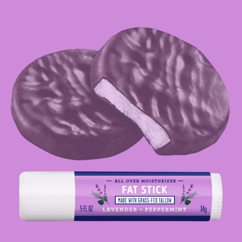 FATCO - Wholesale Lip Balm - Fat Stick Lip Balm, Lavender+Peppermint - 0.5 oz10
