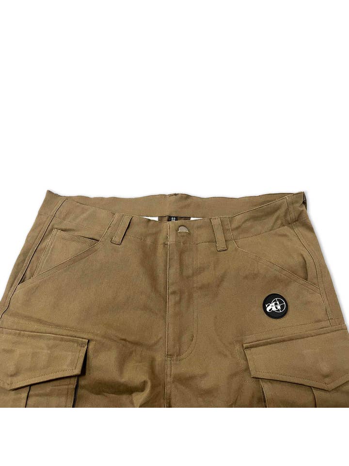 Sniper Gang Apparel - Wholesale Pants - Men's - Sniper Cargo Pants (Khaki)2