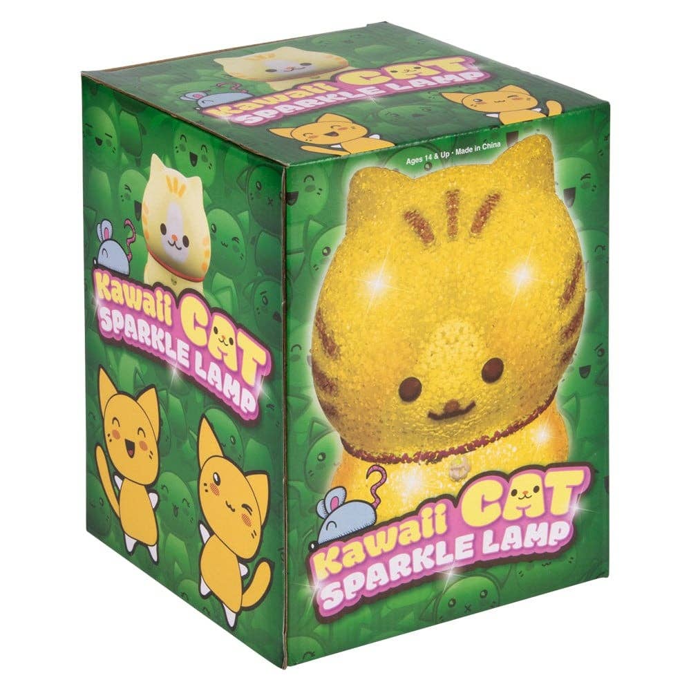 La Luna Bella - Toys - Wholesale Classic Toy - Kids - 7.5" Kawaii Cat Sparkle Lamp - LLB Toys5
