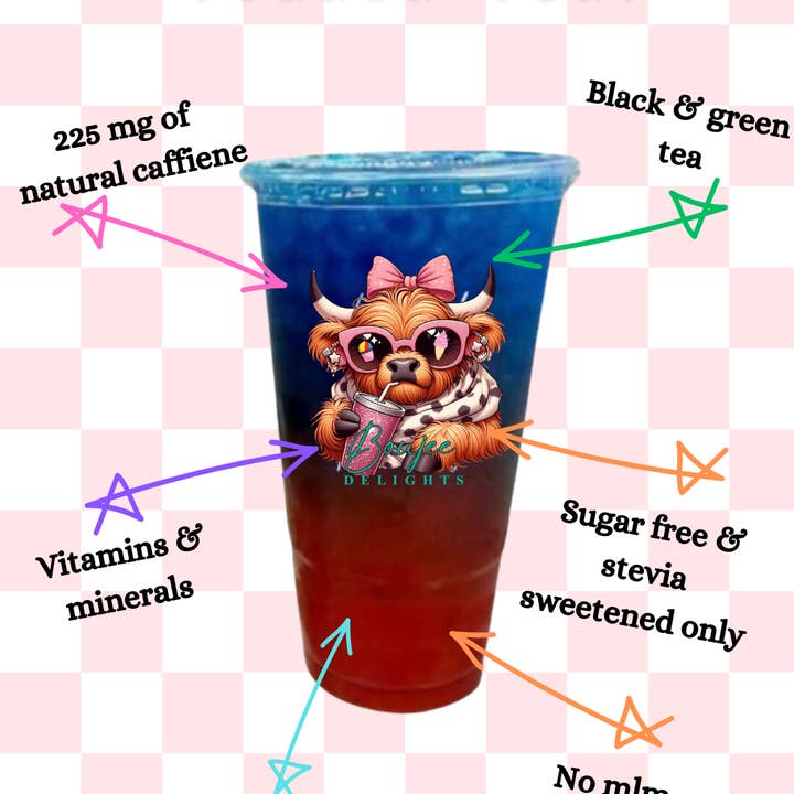 Boujee Delights - Wholesale Drink Mix - Bulk Loaded Tea Bundle - 50 total teas2