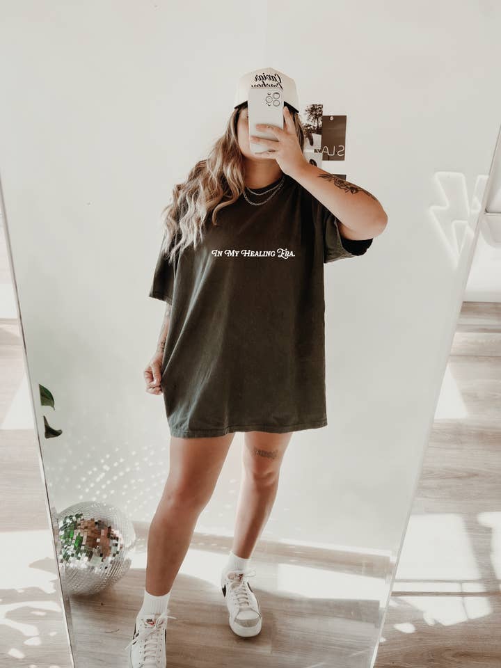 SBG Co. - Wholesale Screen Printed T-Shirt - Women's - In my Healing Era Tee