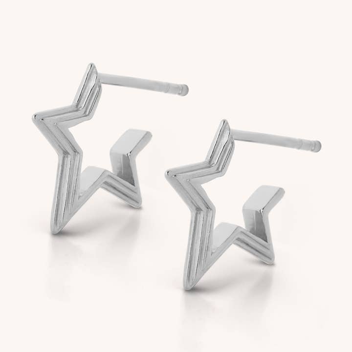 Stellar Hoop Øreringe for engroshandel hos Nellou