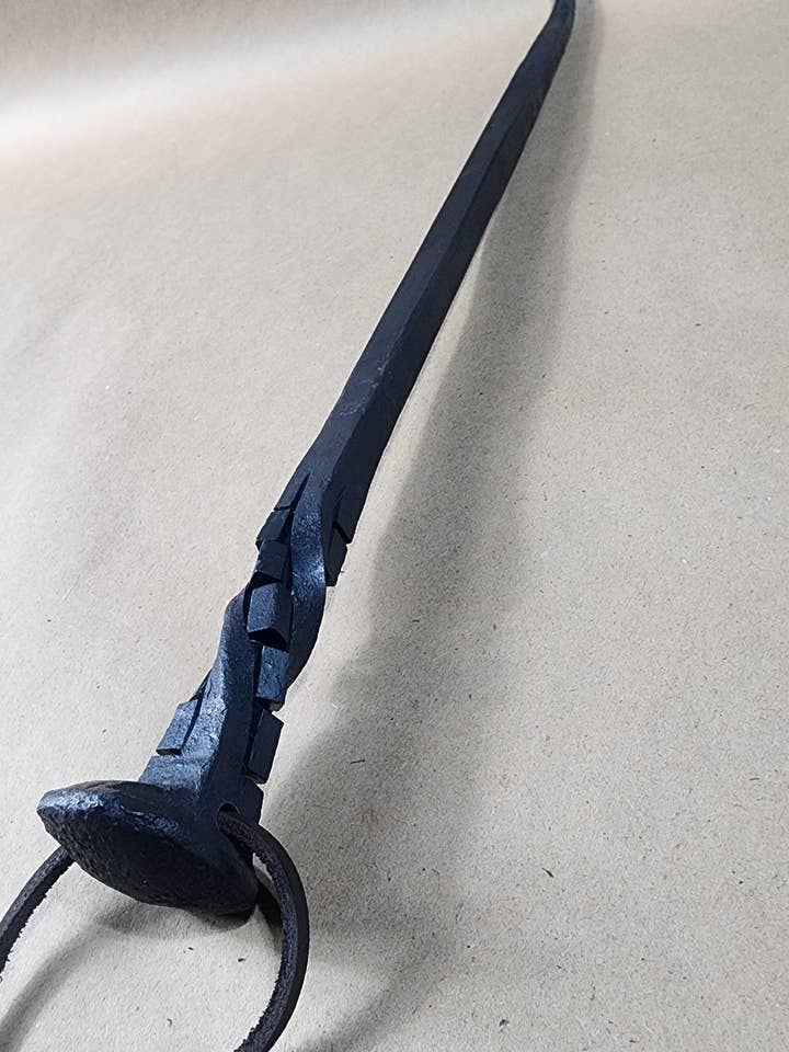 Forged Railroad Spike Meat Turner for wholesale by Arc and Hammer