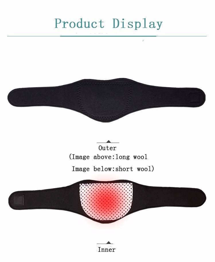  Pack Mix Match Colors  Pain Relief Self Heating Magnetic Traction Neck Brace Far In for wholesale on Faire4