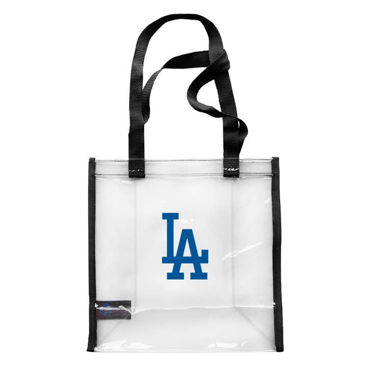 Little Earth Productions - Wholesale Tote Bag - Unisex - MLB Los Angeles Dodgers Clear Advantage Tote