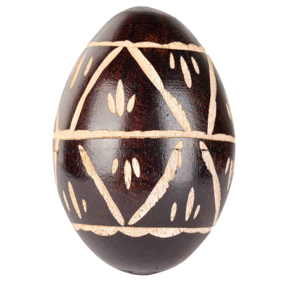 Benjamin International - Wholesale Decorative Tabletop Object - Carved Egg Shaker1