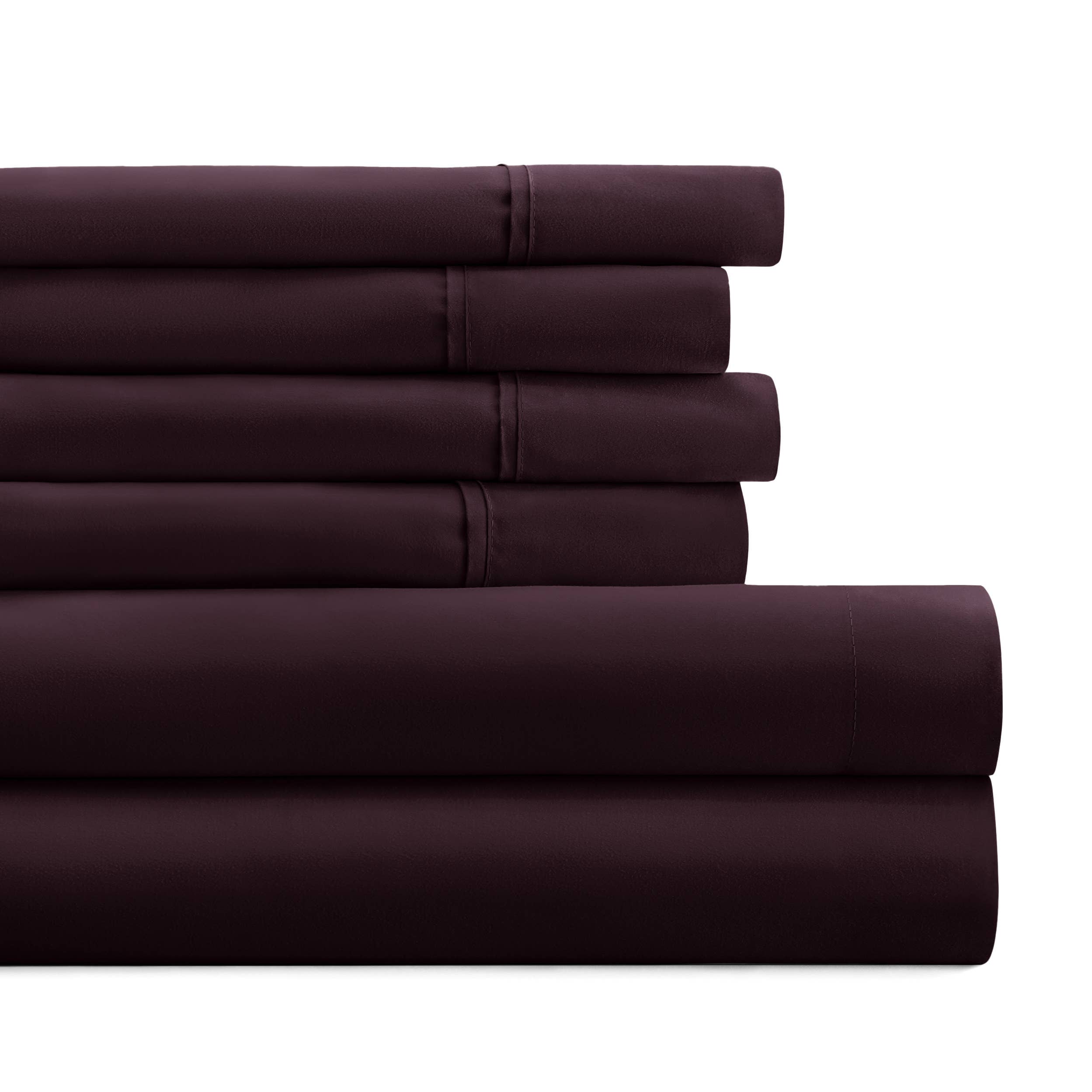 ienjoy Home - Wholesale Sheet Set - Home Collection Luxury Ultra Soft 6 Piece Bed Sheet Set37