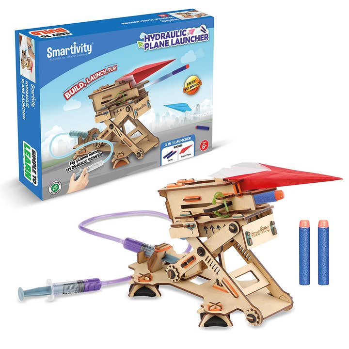 Smartivity Hydraulic Plane Launcher for wholesale by Inside Out Toys