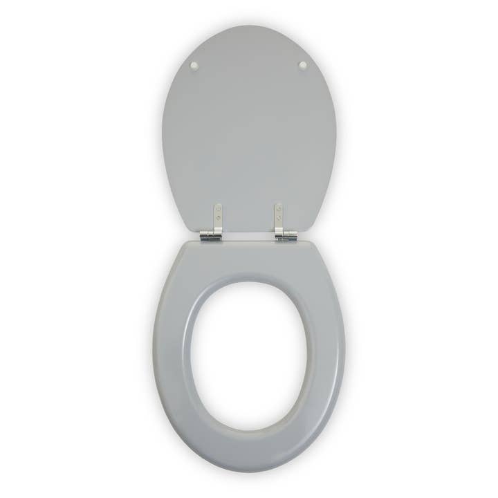 Interiors by Premier – wholesale Toilet seat cover – Matt Grey Toilet Seat1