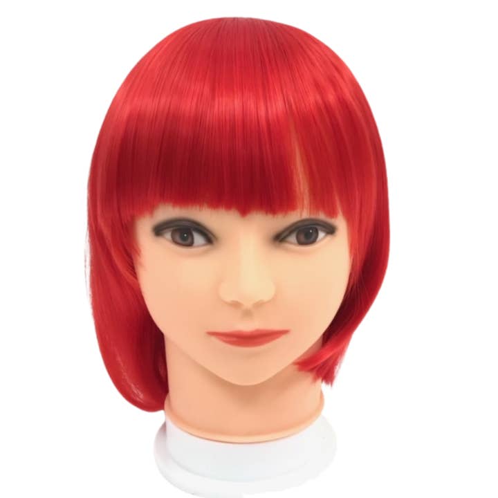 Plush Appeal LLC - Wholesale Wig/Hair Piece - Red Bob Wig (Each)
