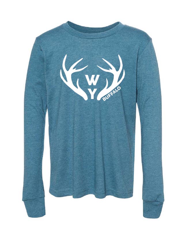 Antler - Customizable - Long Sleeve Tee for wholesale by MT Brand Apparel