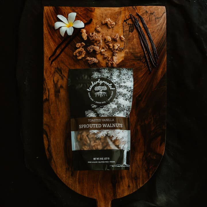 Tenderlyrooted - Wholesale Nuts - Best Seller Mixed Case Sprouted Walnuts (8 oz bags)2