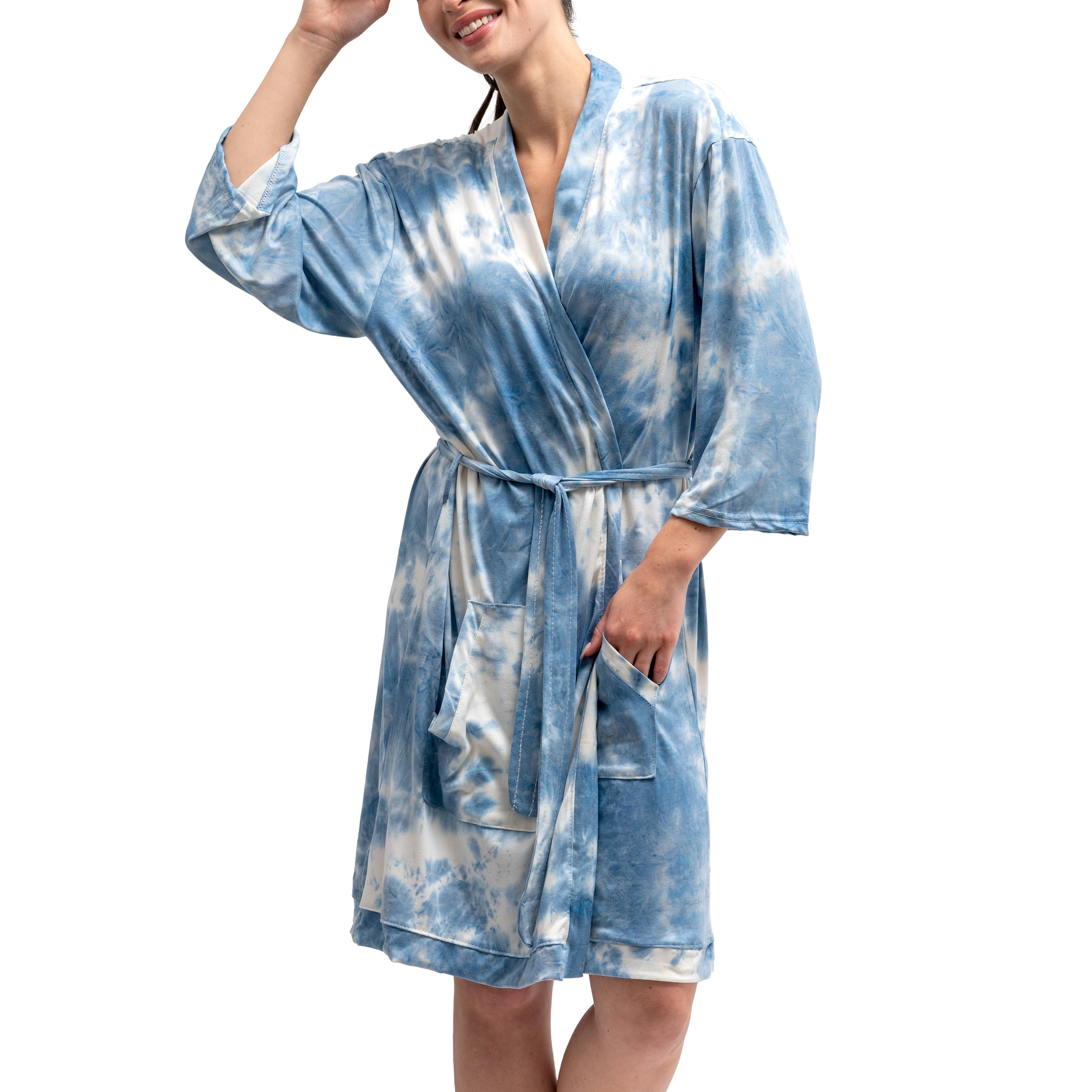 DM Merchandising - Wholesale Robe - Women's - Hello Mello® Dyes The Limit Lounge Robe 2.0 OPEN STOCK1
