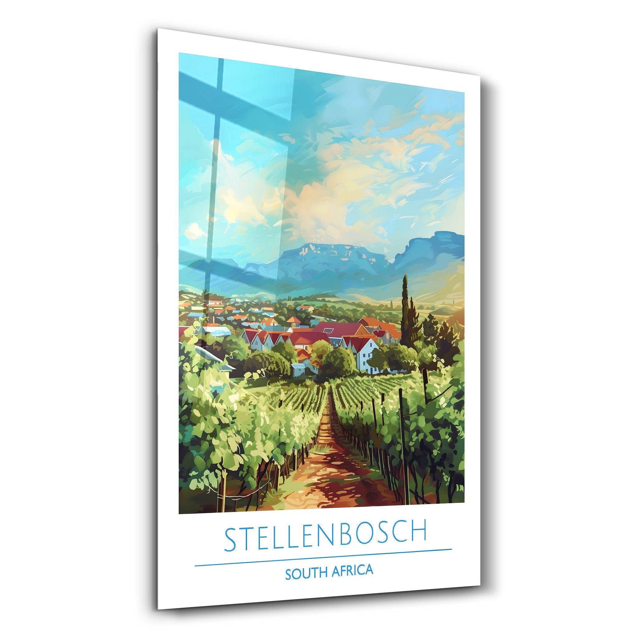 Artdesigna KG - Wholesale Poster - Stellenbosch South Africa-Travel Posters | Glass Wall Art0