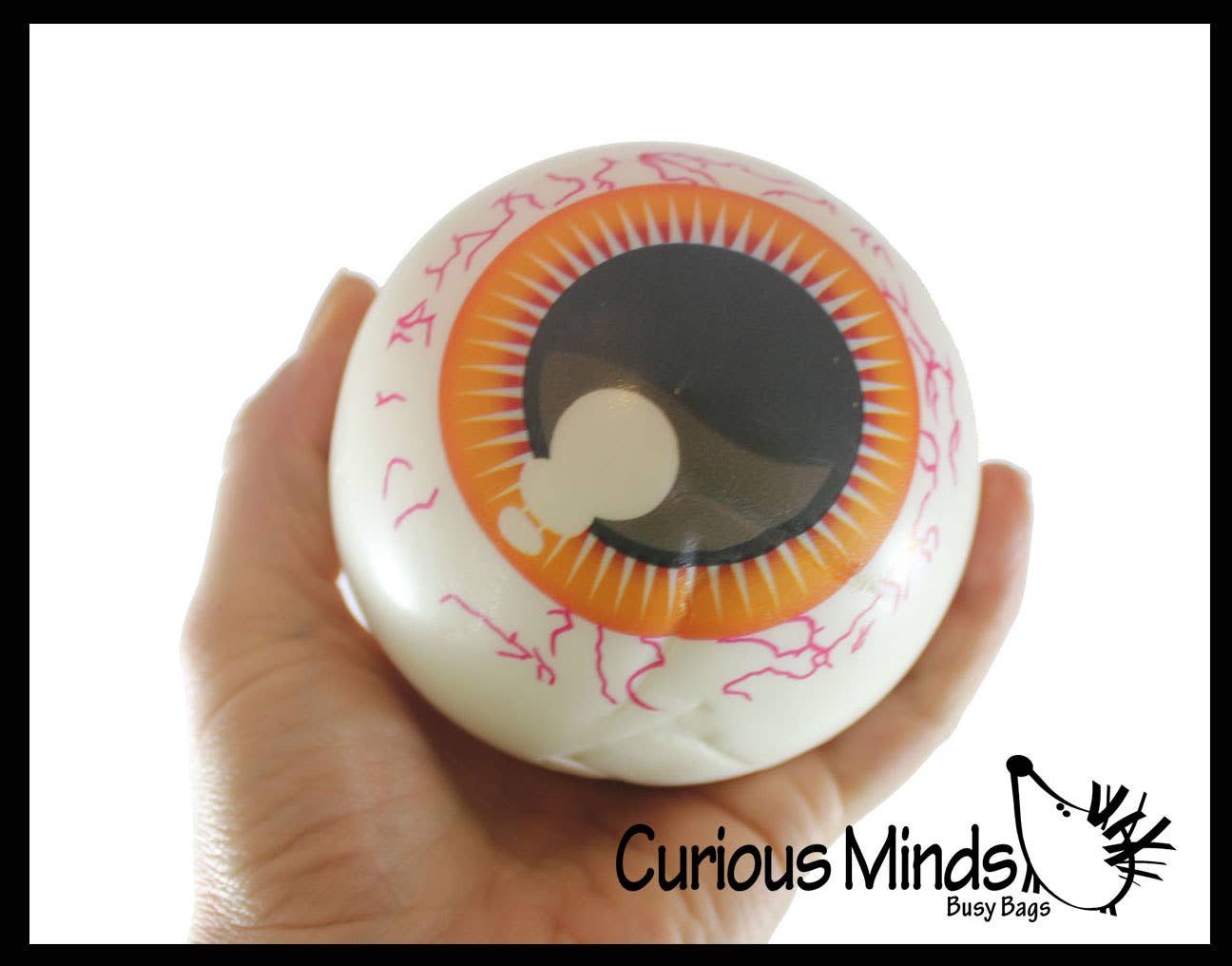 Curious Minds Toys - Wholesale Squishy Toy - Kids & Baby - 1 Large Eye Slow Rise Squishy Foam Stress Ball  -  Sensory,9