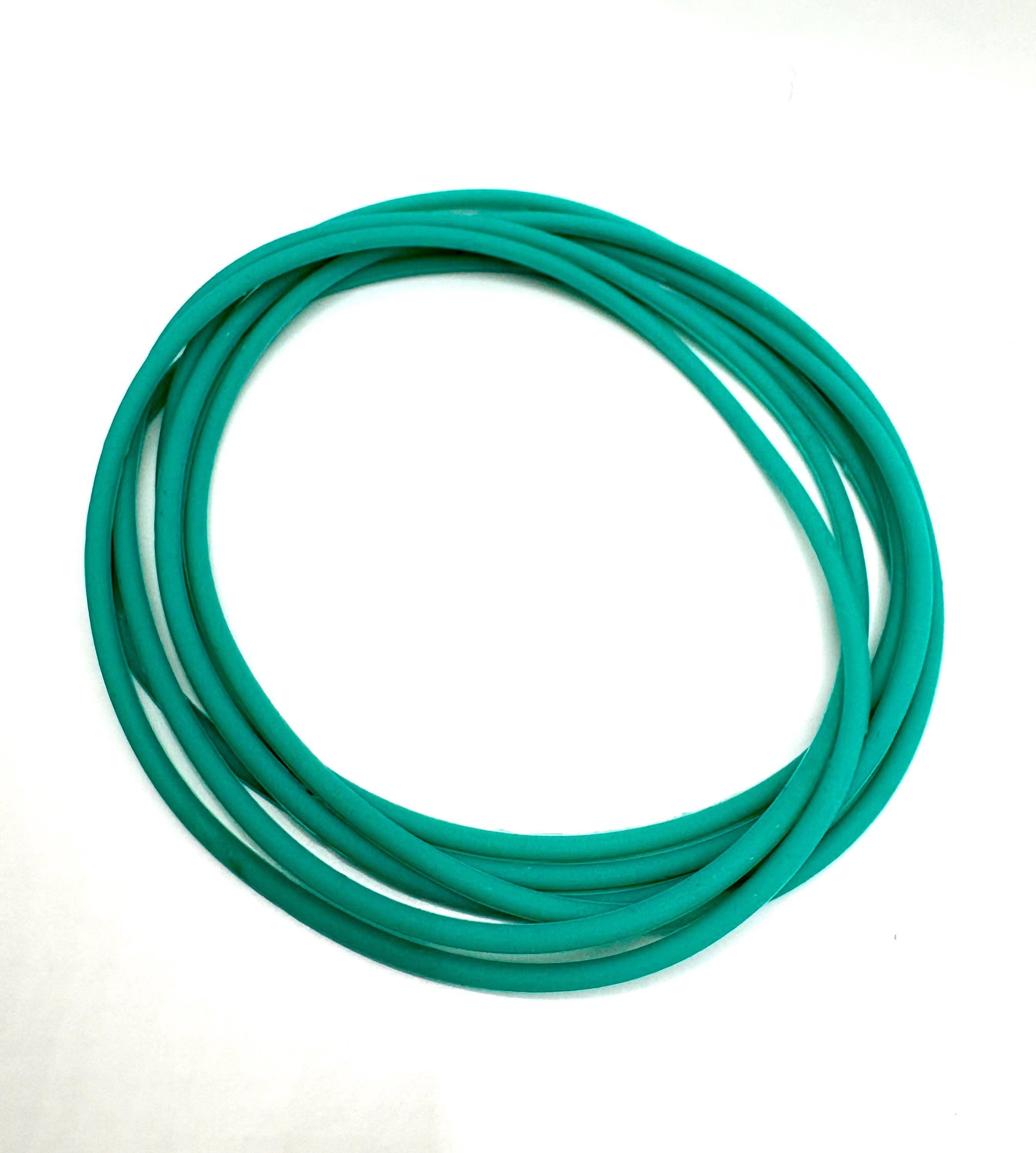 ASAP Craft Supplies - Wholesale Jewelry Set - Women’s Silicone Jelly Bracelet - Stackable - set of 6 - size 8.5”2