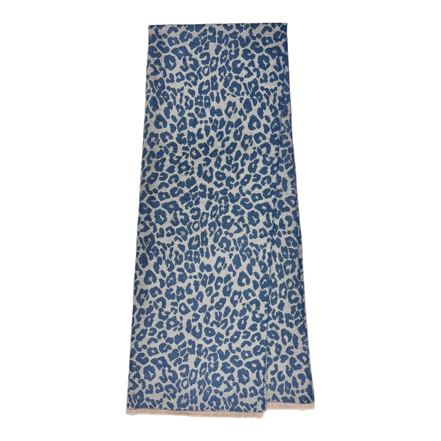 London Scarves – Großhandel Schal – Damen – Winter-Schal mit Leopardenmuster und Fransenabschluss10