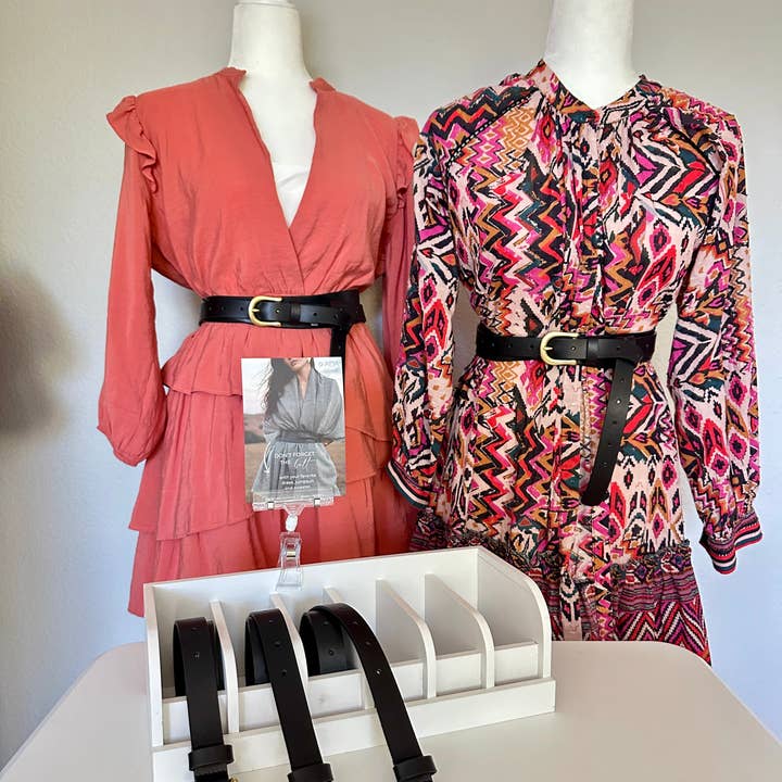 ADA Collection Belts – wholesale Belt – Women's – Infinity Belt – Classic Jean Belt | Black | Polished Fit5