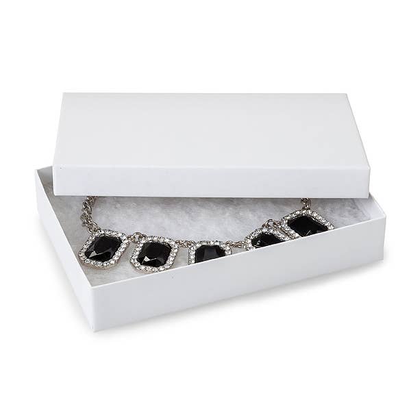 Recycled White Jewelry & Gift Boxes for wholesale on Faire5