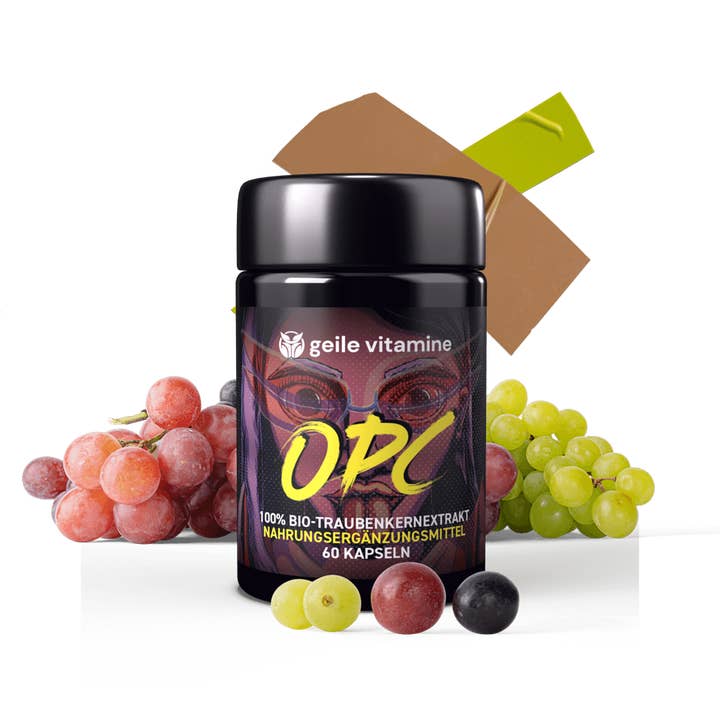 Geile Vitamine food&supplements GmbH - Wholesale Oral Supplement/Vitamin - Bio OPC Capsules Horny Vitamins