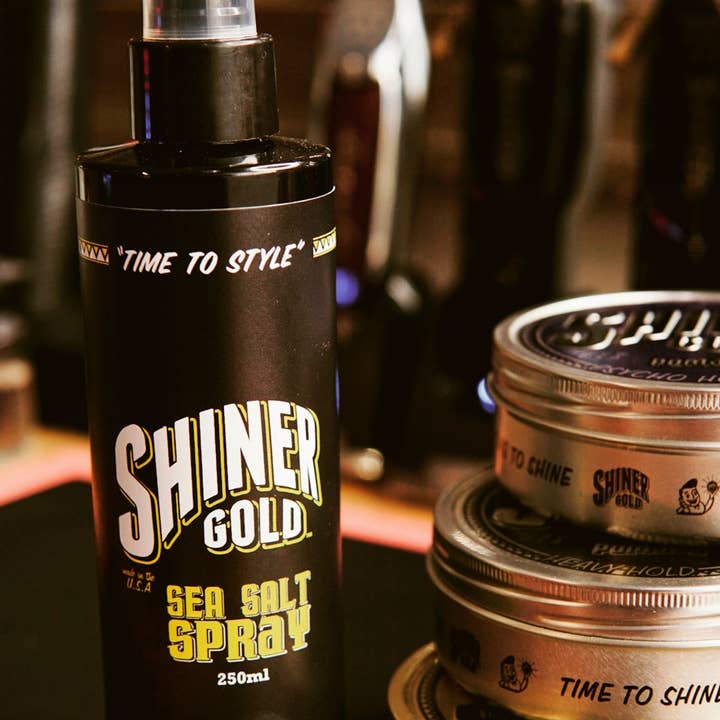 Shiner Gold Pomade - Wholesale Hair Spray - Shiner Gold Sea Salt Spray