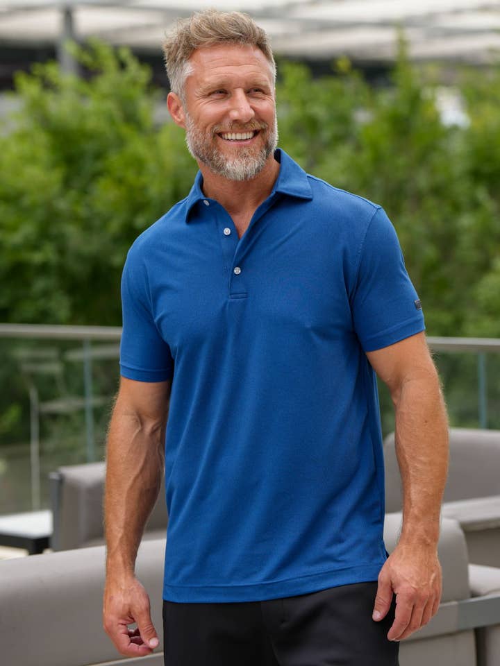 USA Palm - Wholesale Polo - Men's - Heathered Polo79