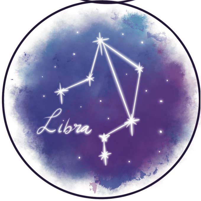 Zodiaco libra para venta al por mayor de Forever Blue Studio
