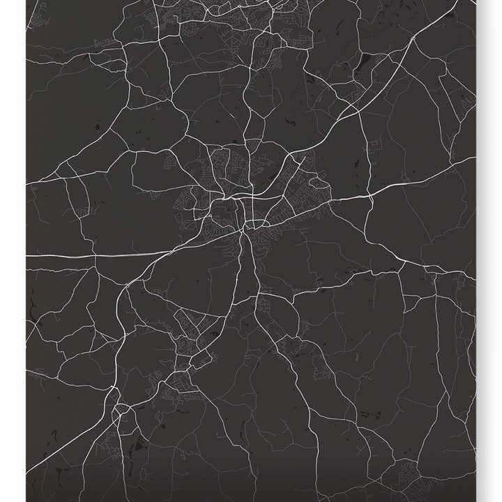 GUILDFORD FULL KORT: Kunsttryk for engroshandel hos Ezen Trade