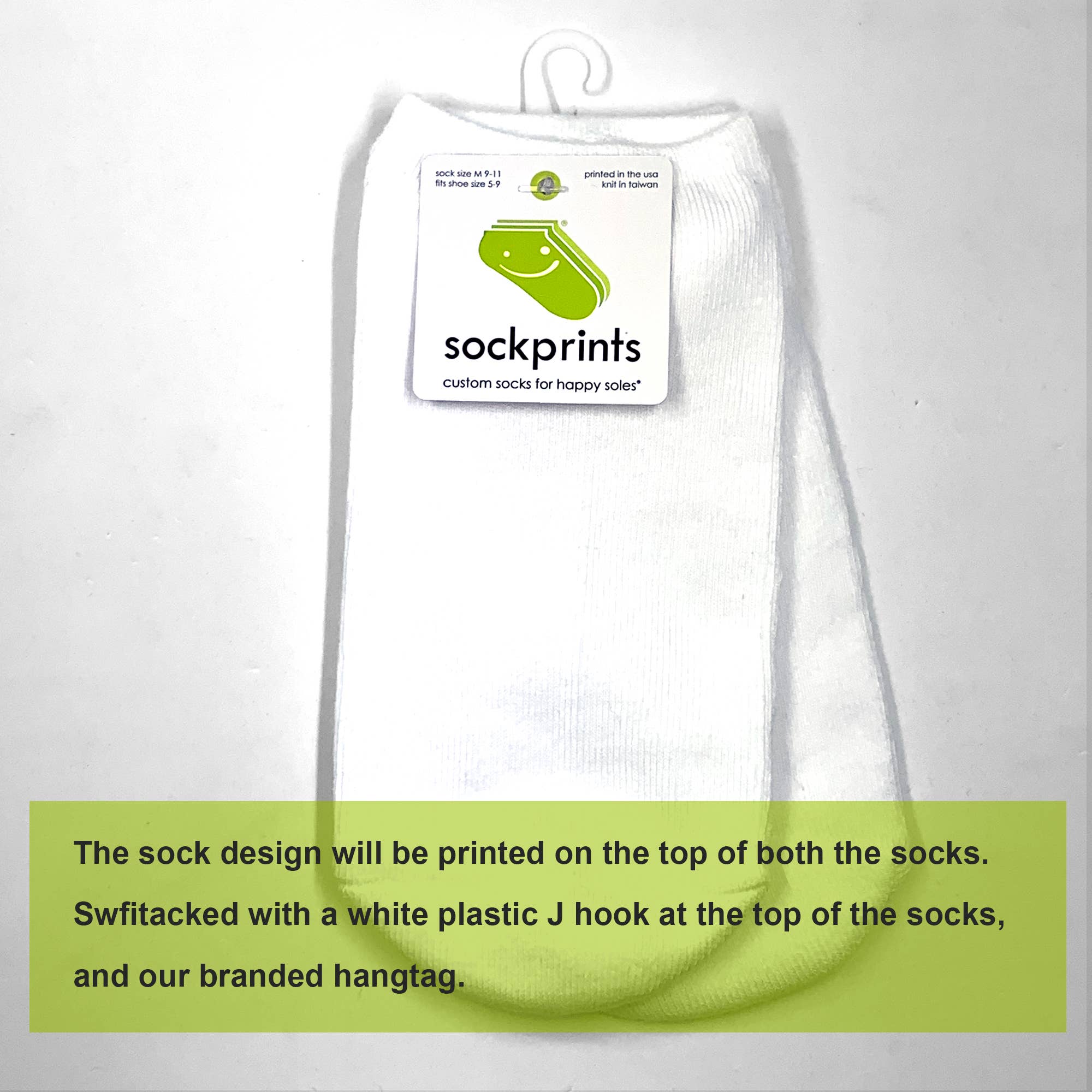 Blanc Putt Now Wine Later - Chaussettes de golf amusantes - Chaussettes invisibles en vente sur Faire3