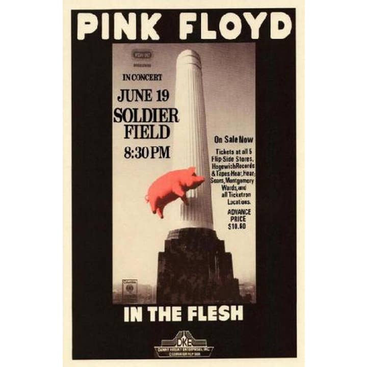 PosterSource - Wholesale Poster - Pink Floyd Chicago 1977