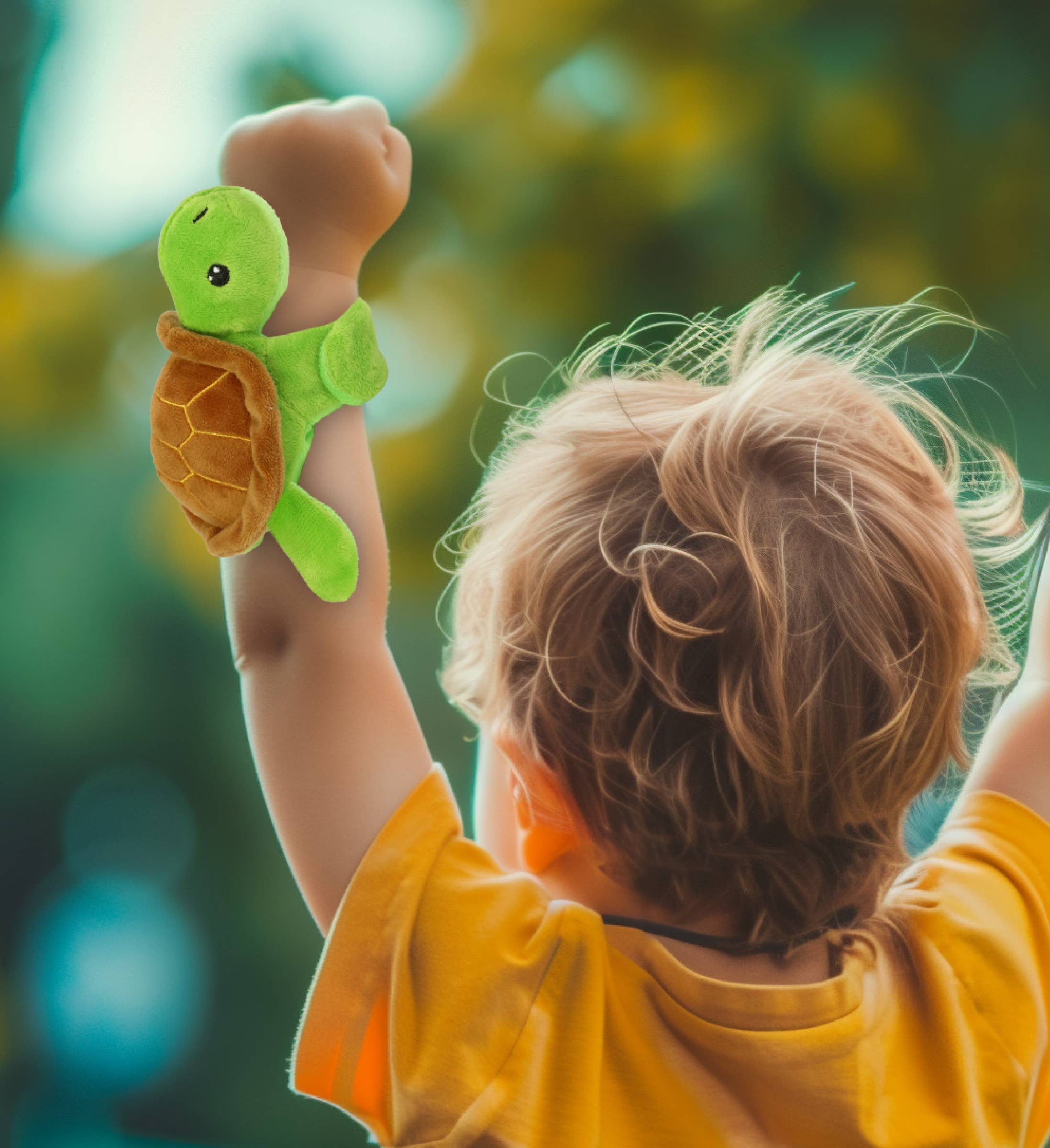 Cota Global – wholesale Stuffed/plush toy – Kids & baby – Slap Bracelet Plush - Sea Turtle1