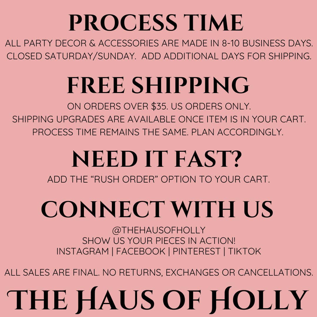 The Haus of Holly - Wholesale Confetti - 30 PIECES BOW CONFETTI1