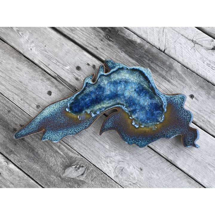 Lake Superior Trivet for wholesale by Dock 6 Pottery