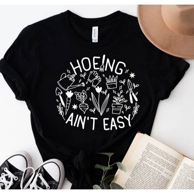 PrimestoreUS - Wholesale Screen Printed T-Shirt - Women's - Gardener Shirt, Garden T-shirt, Plant Lover Shirt, Farmer T1