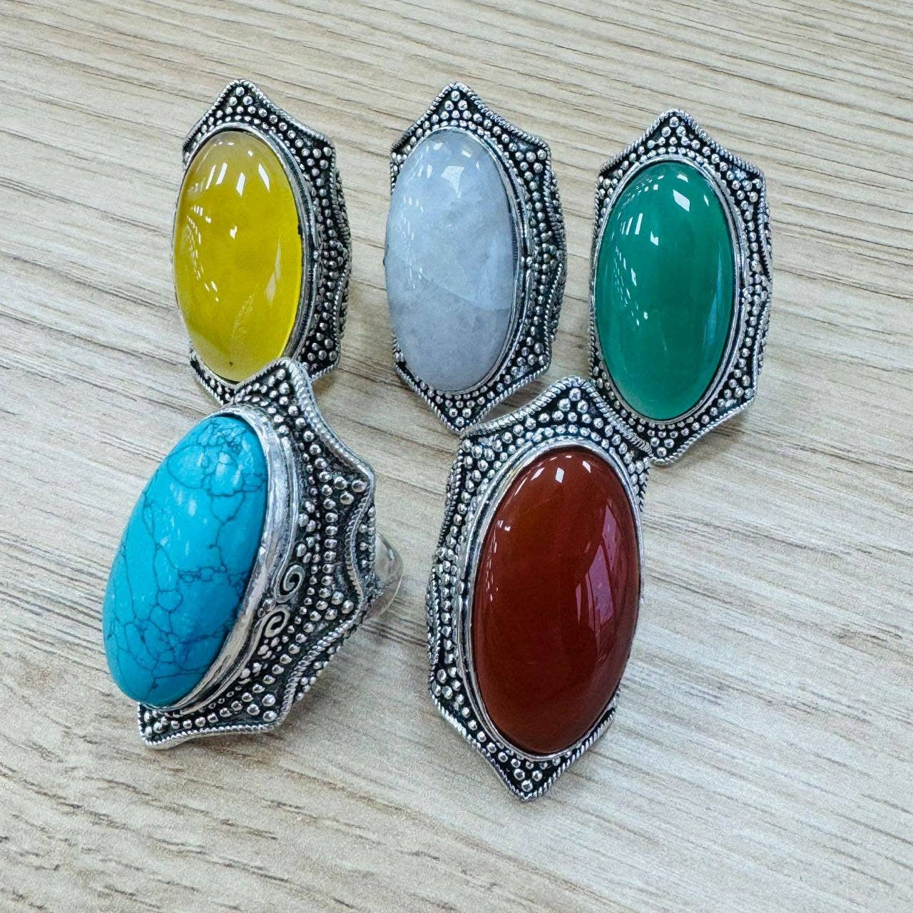 Hecho a mano - Wholesale Cocktail/Statement Ring - XXL rings8