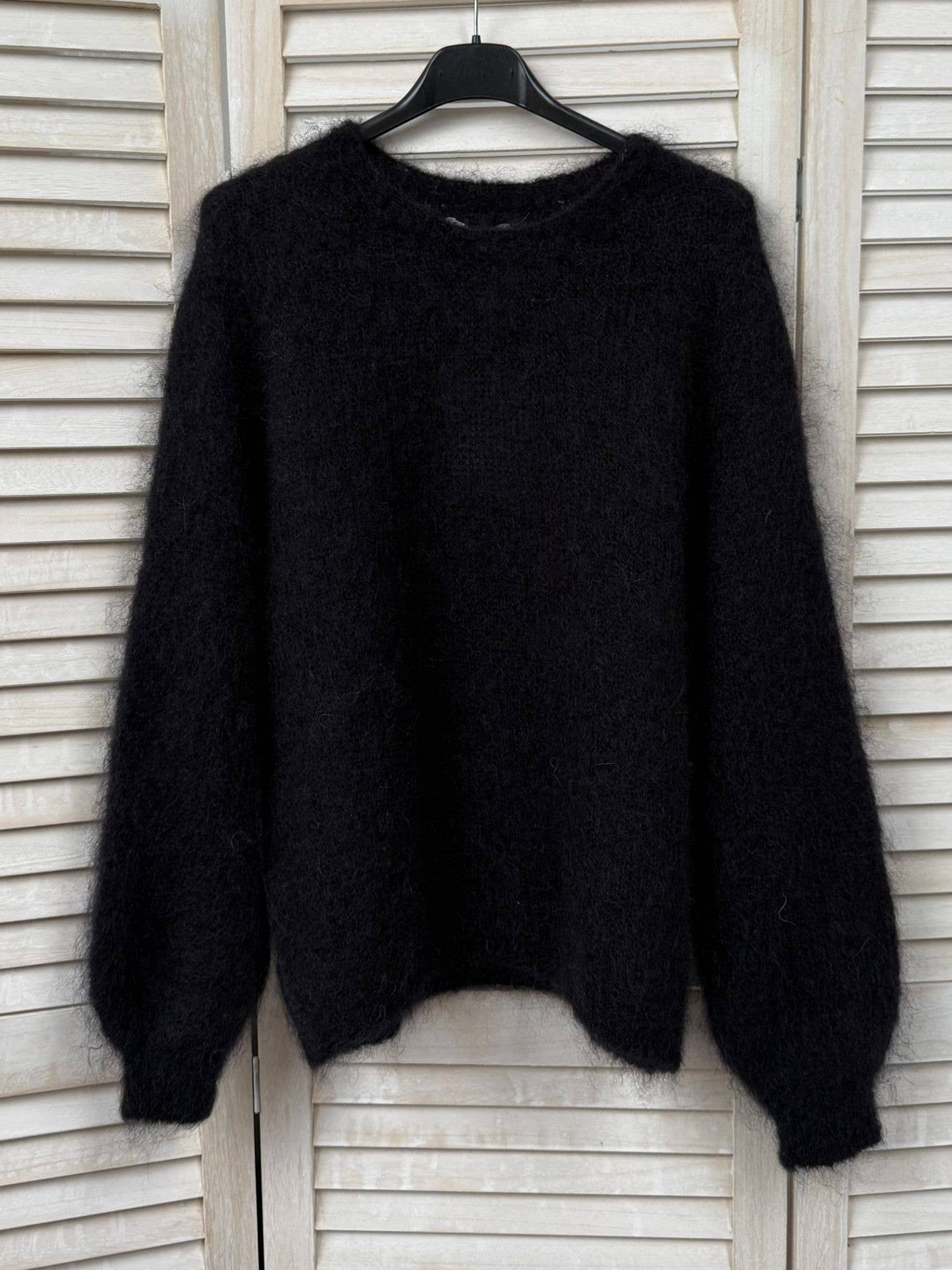 NOELINE – wholesale Knitted jumper – Women′s – 80% kid mohair sweater 30120