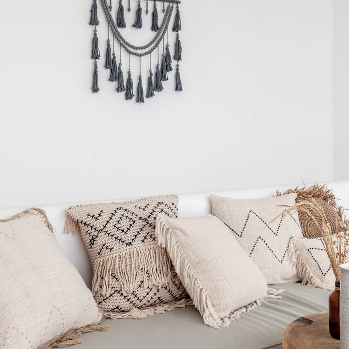 Village Thrive - Wholesale Tapestry/Textile - Ulu Tassel Wall Hanging8