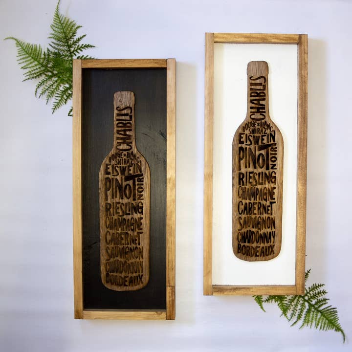 Wine List Sign for wholesale by Rad Four Handcrafted