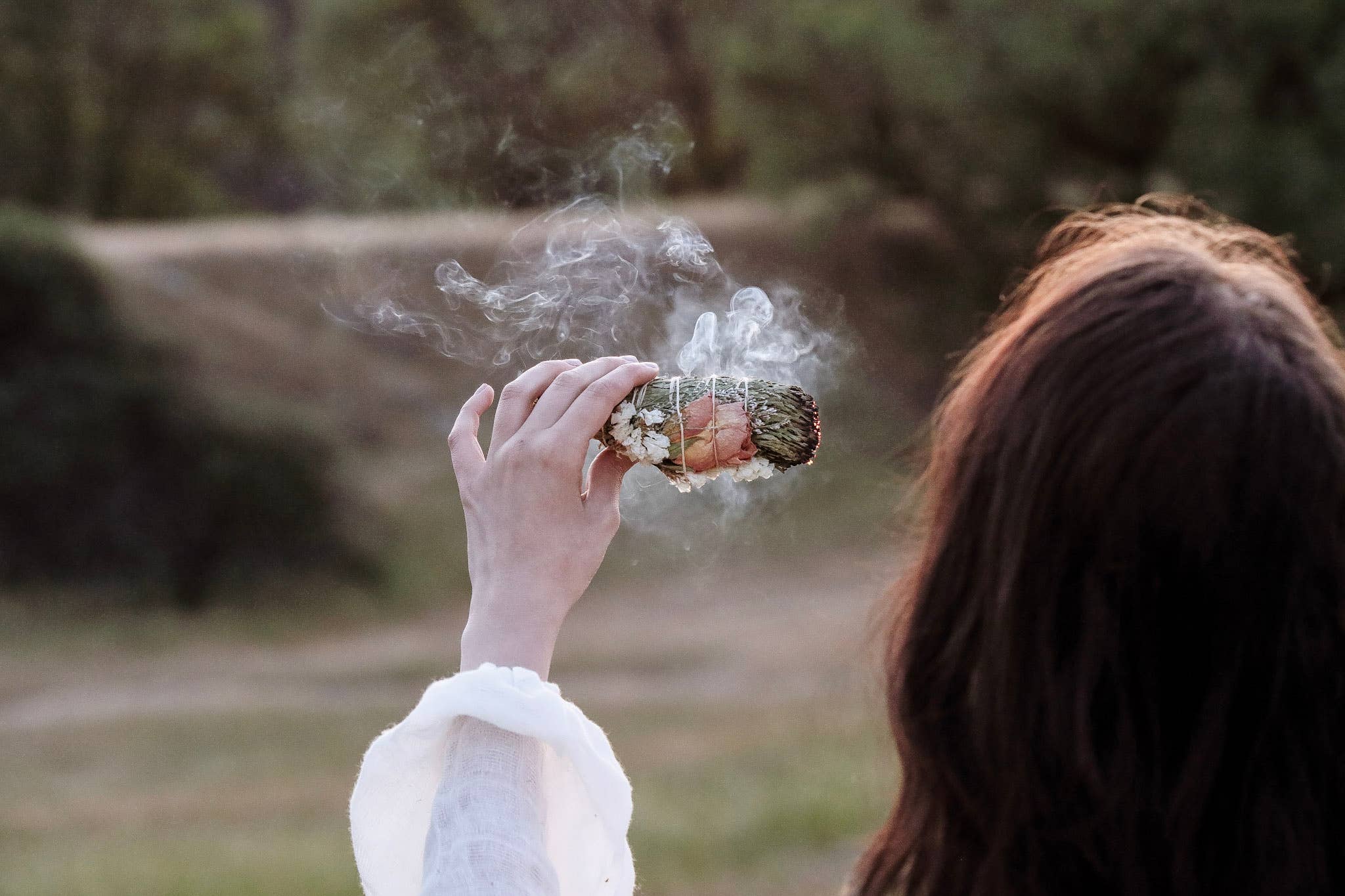 Among the Flowers - Wholesale Smudge Stick - Floral Smudge Wands3