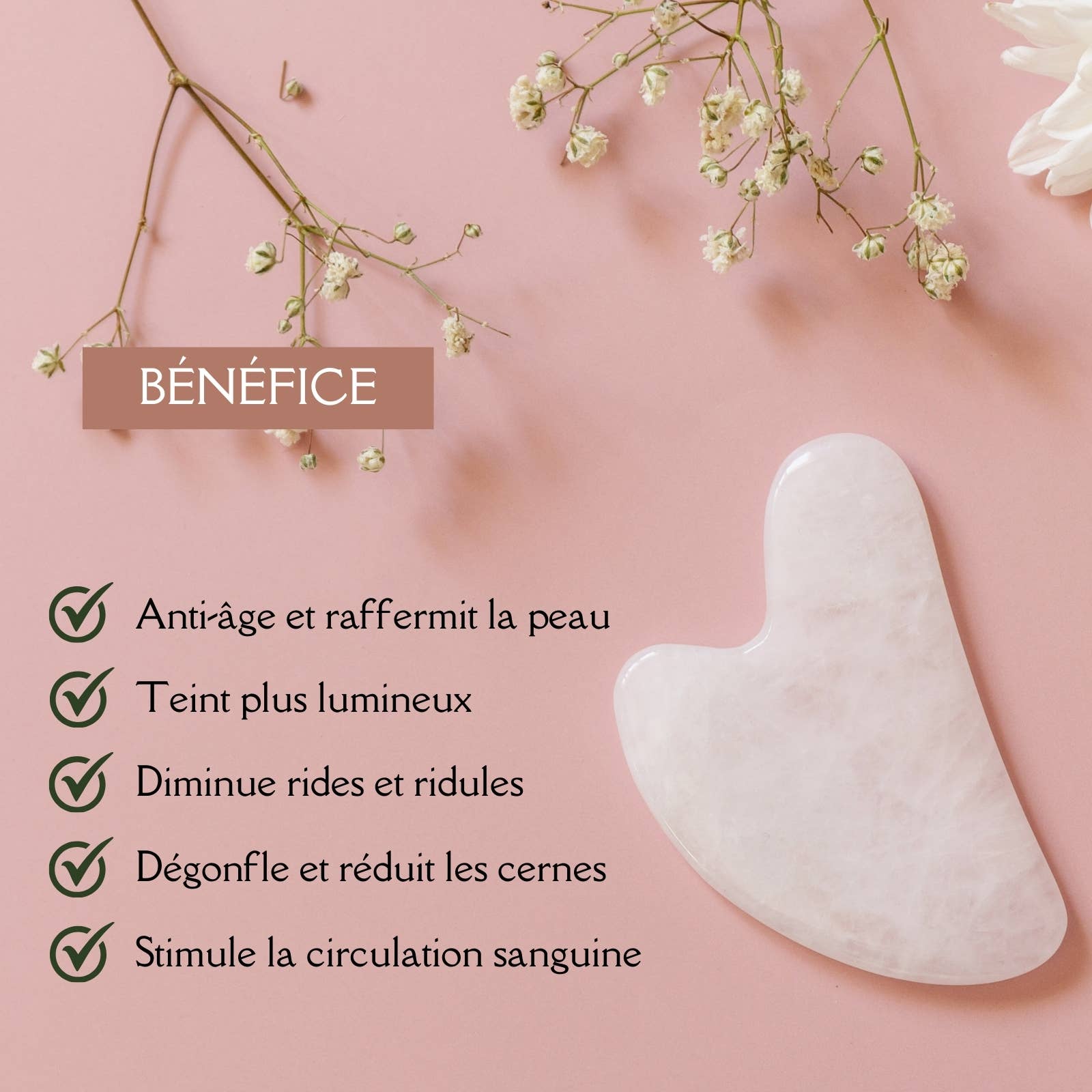 Zen'Arôme - Wholesale Gua Sha Tool - Gua sha beauty accessory | Numerous models to choose from21