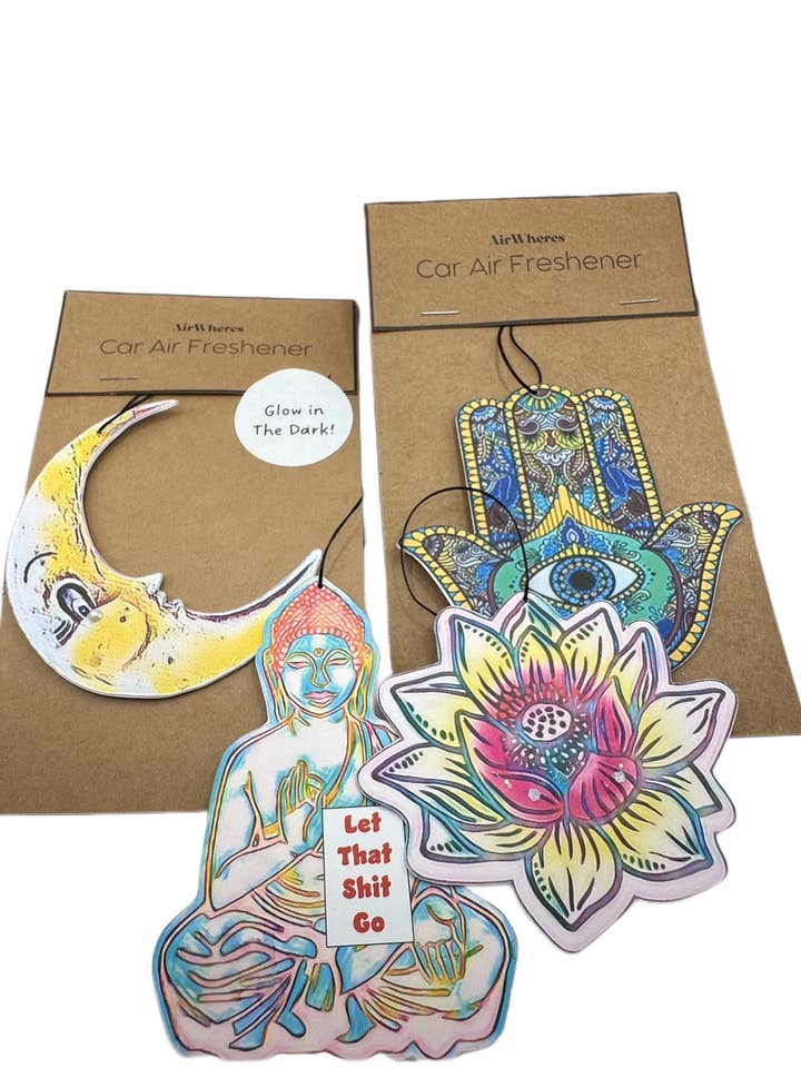 Zen Car luchtverfrissers set unieke cadeau-accessoire verjaardag voor wholesale door airWheres