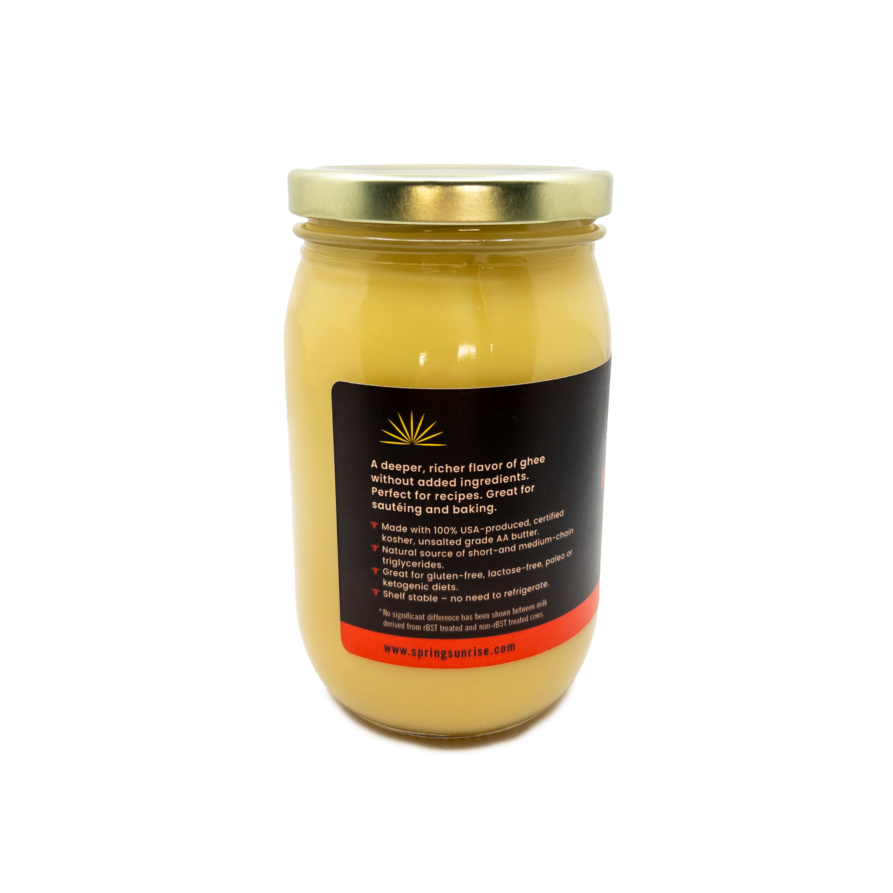 Spring Sunrise Natural Foods - Wholesale Butter - Classic Brown Butter Ghee1