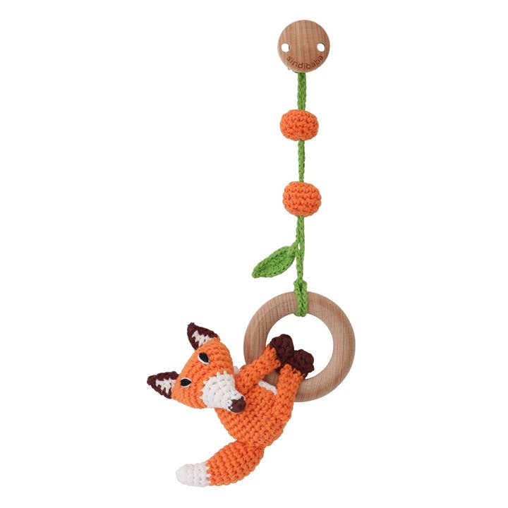 FRED Fox 3in1 hanging toy (organic) for wholesale by SindiBaba