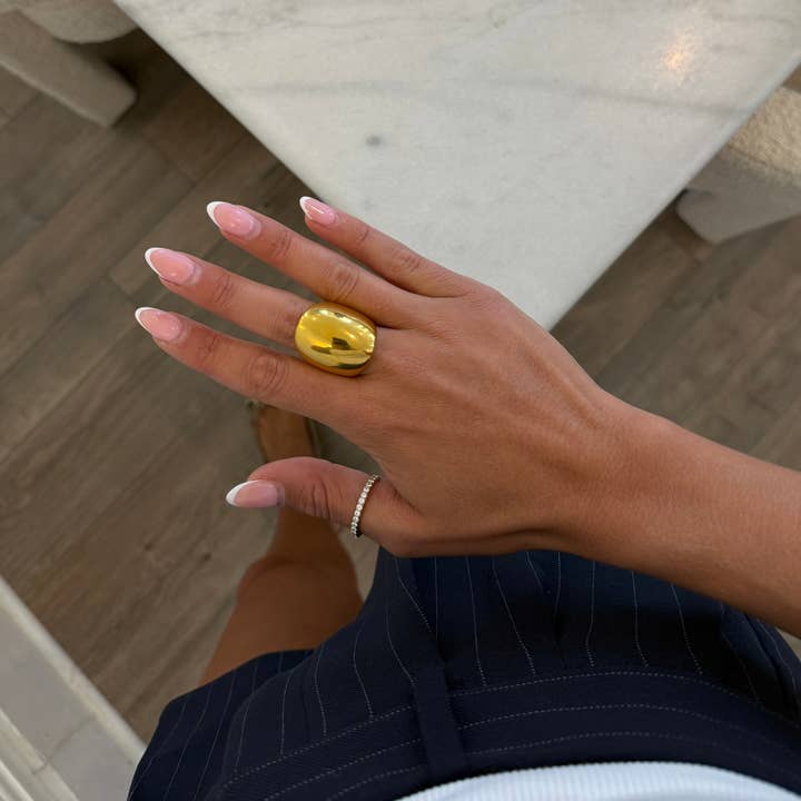 CHANSUTTPEARLS - Wholesale Band/Stacked Ring - THE CLARA RING